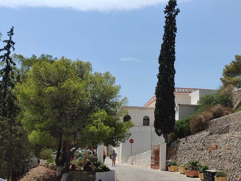 Agios Nektarios Entrance